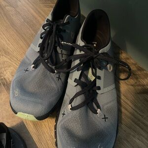 On Running Women’s Cloud X3 Blue Gray Running Shoes - worn once